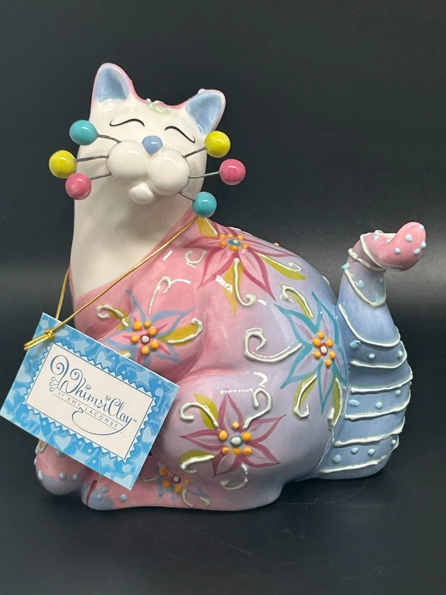 WhimsiClay Collectible Cat Figurines for sale | eBay