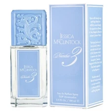 Number # 3 by Jessica McClintock 3.4 oz EDP Perfume for Women New in Box