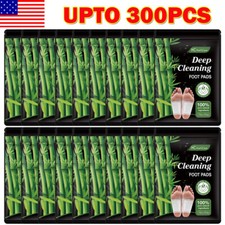 300Pcs Foot Detox Patches Pads Toxins Deep Cleansing Herbal Organic Slimming Pad