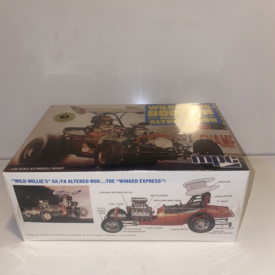 MPC Wild Willie Borsch Winged Express Altered Rod 1:25 Model Kit NEW ...