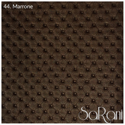 Faux Leather Fabric Faux Leather Upholstery Brown Trap Printed 50CM