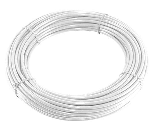 RD AQUA INC WHITE 10 Feet RO Polyethylene Tube 3/8" NSF - RO, Refrigerator Cooler