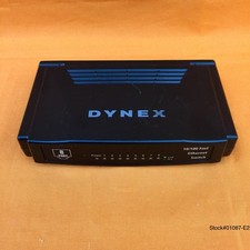 DYNEX 8 PORT 10/100 FAST ETHERNET SWITCH MODEL DX-ESW8 PRE-OWNED NOT TESTED 