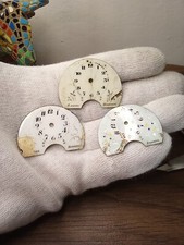 Hebdomas 3 Dial Porcelain Dial Lot 8 Days Pocket Watch