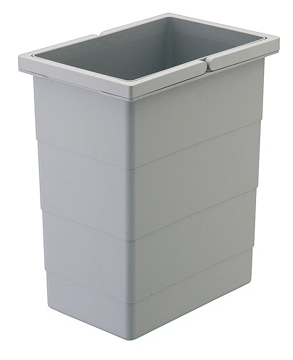 Hailo Ersatzeimer 8 Liter Mülleimer eckig Abfallsammler Inneneimer 226x156x295 - Bild 1 von 1