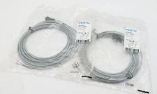 2x Festo NEBV-Z4WA2L-R-E-5-N-LE2-S1 8047680 5.0m Interconnect Cable -Unused-