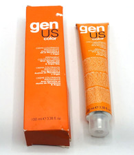 Gen US Color Permanent Hair Color Cream 10.21 Blonde Platinum Irise Ash 3.38oz
