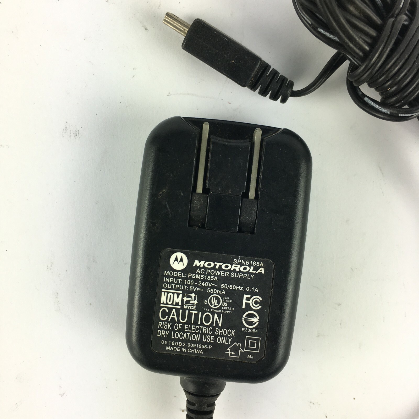 Image 2 - Genuine-Motorola-PSM5185A-Output-5V-550mA-Power-Supply-Adapter-A56