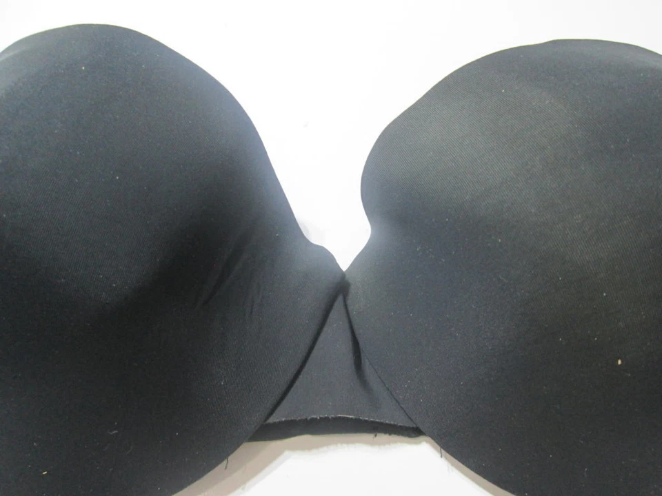 Sujetador Gap Body Talla 36C Negro Forrado con Aros Ajustable Sin Tirantes Balconette Foto 3 de 4