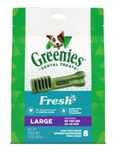 Greenies Large Fresh Treat Pack 12 Oz  by Greenies