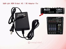 AC Adapter For Alto Professional Zephyr ZMX862 6-Channel Compact Mixer Charger