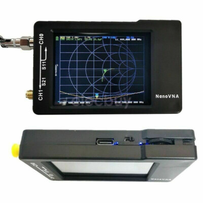 NanoVNA-H 50KHz~1.5GHz VNA HF VHF UHF Vector Network Analyzer