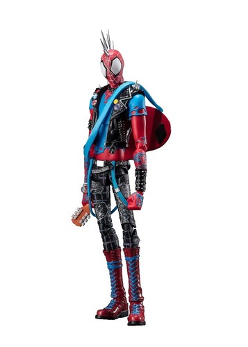 ONMITSU BLACK ARMOR SPIDER-MAN BANDAI 2018 TAMASHI NATIONS SAMURAI