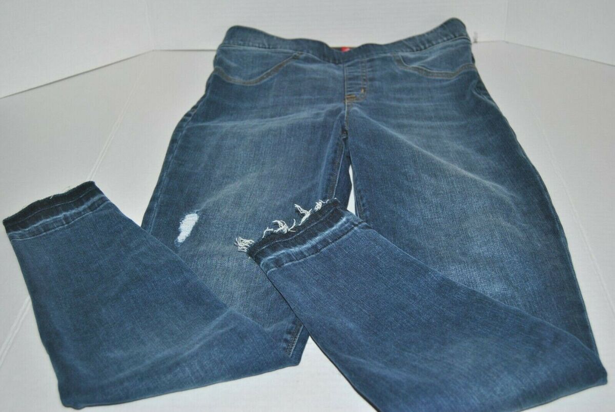 NWOT Spanx Distressed High Waist Ankle Denim Leggings 20203R Women's Size  Small