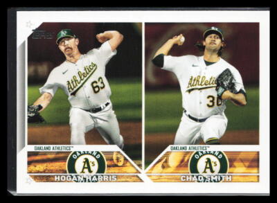 2023 Topps Update Hogan Harris / Chad Smith RCOM, RC #US49 RC