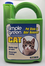Simple Green Pet Stain and Odor Remover - Handles Tough Cat Odors - 128 oz.