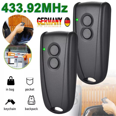 2 Stk Handheld Transmitter for EcoStar RSE 2 RSC 2 RSZ Remote Control Liftronic
