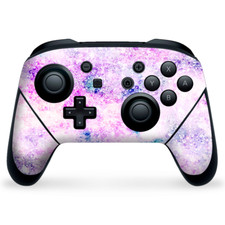 Nintendo Switch Pro Controller Skin Decal Vinyl Wrap - Pastel Crystals