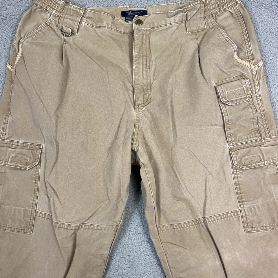 511 Tactical Pants Mens 40x30 Tan Cargo Straight Khakis EMS EMT Tactical 74251 - Image 2 of 4