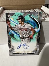 2023 Topps Inception Vaughn Grissom Auto /75 RC Braves Red Sox