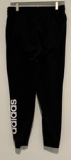 Adidas Womens Essentials Linear Training Pants Black in Size Medium