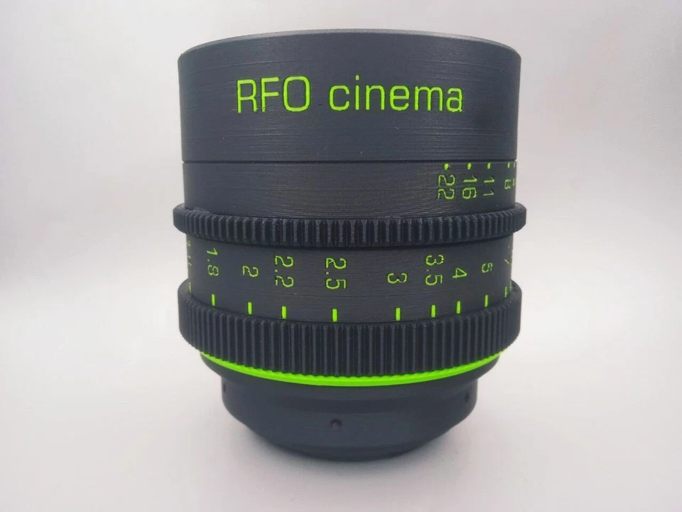 Anamorphic Jupiter 37 135mm f/3.5 Rehouse Cine lens Canon EF mount FULL FRAME - Image 3 of 4