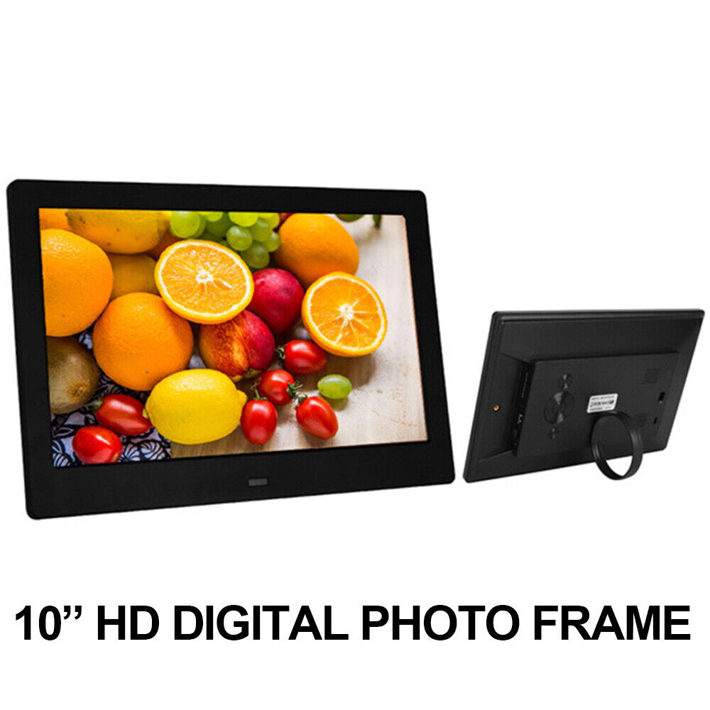 10 Inch HD Digital Photo Frame Electronic Picture Video Player Album Dispaly