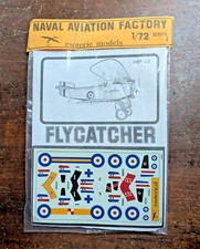 VINTAGE ESOTERIC FAIREY FLYCATCHER MODEL AIRCRAFT KIT - 1:72, 1990