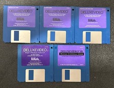 Deluxe Video by Electronic Arts for Commodore Amiga Computers 1000 500 600 3000