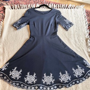 MIUSOL Women 2/3 Short Sleeve Midi 
