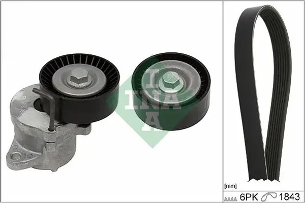 KEILRIPPENRIEMEN-KIT Opel 2.0CDTI Astra J/Zafira C-image