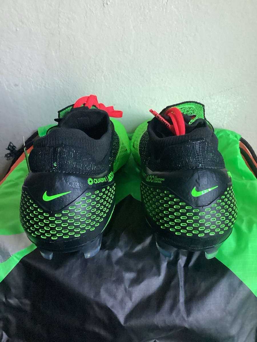ナイキ　PHANTOM VSN 2 ELITE DF FG グリーン/ブラック NIKE PHANTOM VSN 2 ELITE DF FG GREEN/BLACK SNEAKERS SHOES