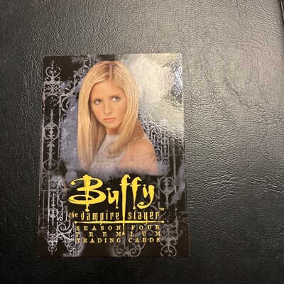 Jb10d Buffy The Vampire Slayer Season 4 Four #1 Title Sarah Michelle Gellar