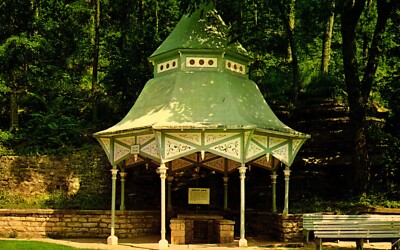 Crescent Spring Eureka Springs Arkansas Postcard