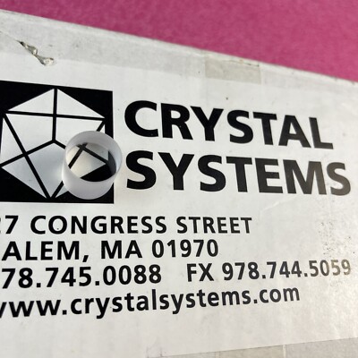 Sapphire Window 1/2  x 1/2 , Crystal Systems