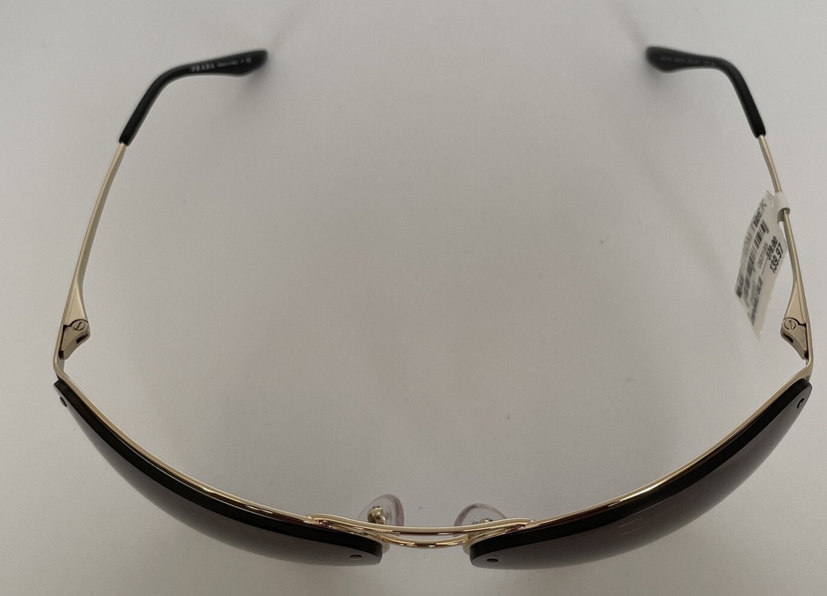 Prada SPR74V Catwalk Modified Cat Eye Sunglasses Gold Frame MA#9 0PR_01VS__3980A7.jpg?v=  main image 3
