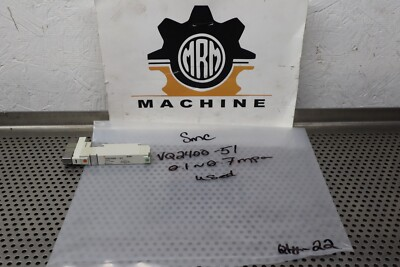 #ad #ad SMC VQ2400 51 Solenoid Valve Press. 0.1 0.7MPa Used With Warranty $19.99