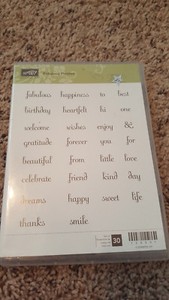 Stampin’ Up! Fabulous Phrases stamp set, greetings, birthday, sentiments