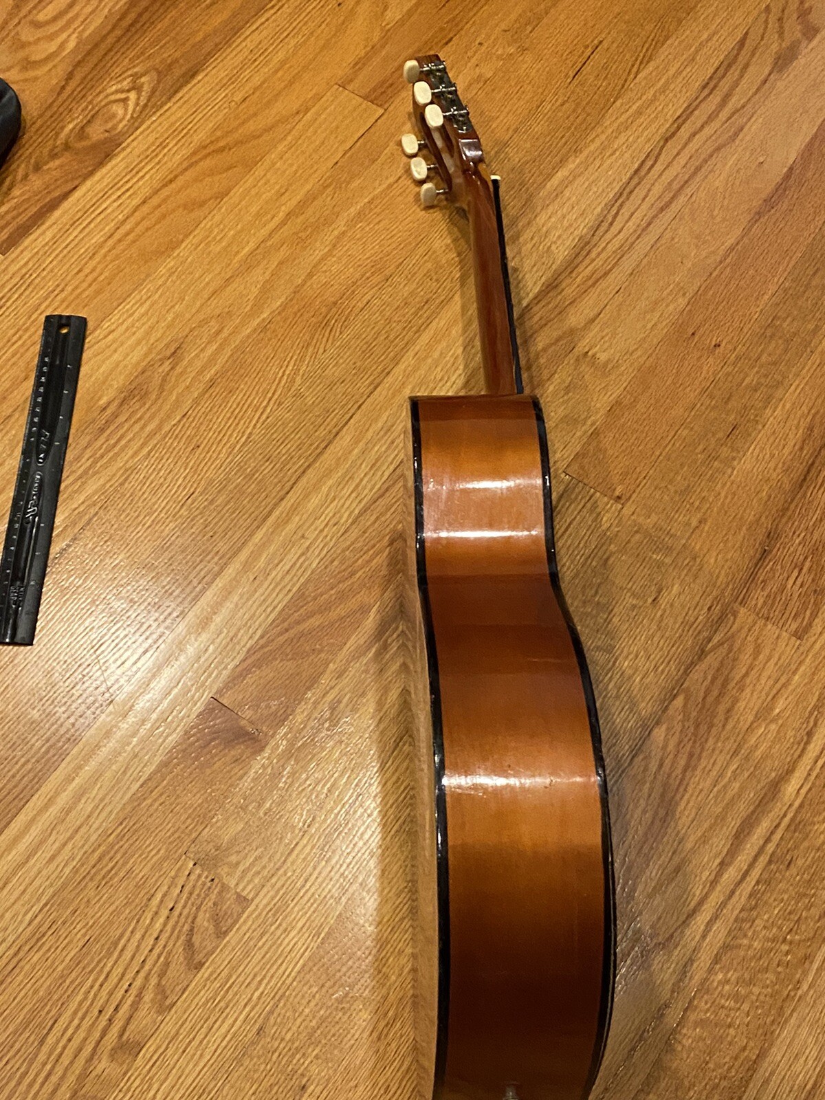 VINTAGE HARMONY PARLOR ACOUSTIC GUITAR H5422 with SLEEVE CASE eBay