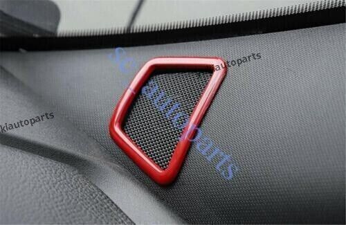 2Pcs Stainless Steel A-Pillar Speaker Cover Trim – Fits BMW 5 Series F10/F11/F07 (2011-2017) – Silver