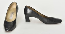 Etienne Aigner Pump Black Leather Pump Comfort / Office / Dressy Size 6.5