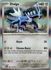 Dialga 095/132 Rare Mega Evolution Pokemon Holo Near Mint