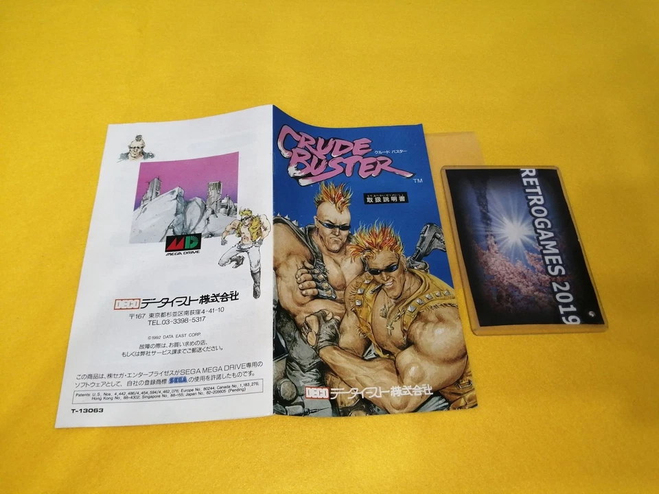 MD CRUDE BUSTER SEGA   Mega Drive / GENESIS - Image 4 of 4
