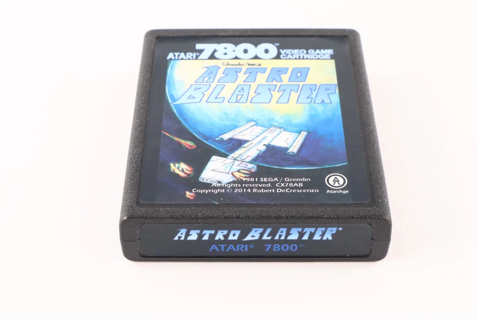 AstroBlaster Atari 7800 Homebrew Cart Tested - Image 2 of 3