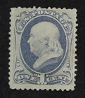 CKStamps: US Stamps Collection Scott#156 1c Franklin Mint H OG
