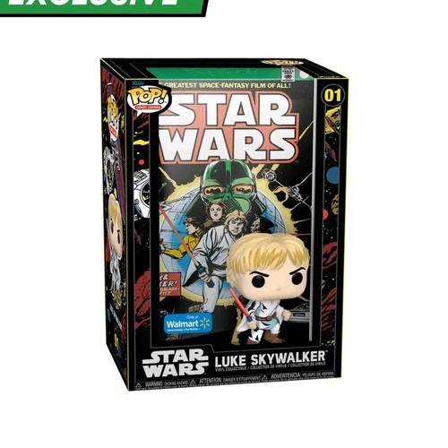 Funko Pop! Comic Covers Star Wars Luke Skywalker #01 Walmart Exclusive