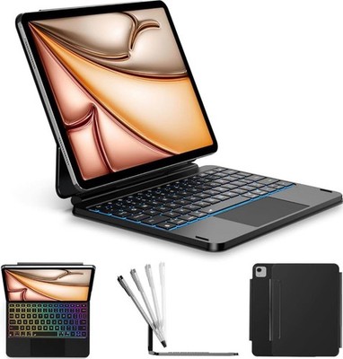 ORDA iPad Tastatur Hülle mit Trackpad und Ständer