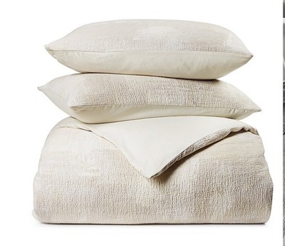 Oake Drybrush Matelasse 3-Pc. Duvet Cover Set Full/Queenn