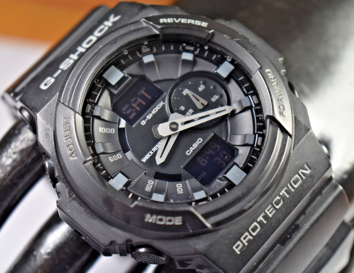 稼働品 G-SHOCK GA-150 新品電池 デジタル腕時計 CASIO Casio G-Shock GA150-1A Wrist Watch for Men and Unisex for sale