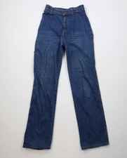 Vintage 70s Levis Orange Tab Womens 26 Faded High Waist Straight Leg Jeans USA
